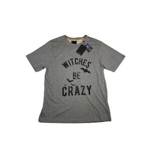 DENIM and Flower Halloween Witches Be Crazy Tee NWT Size X-Large